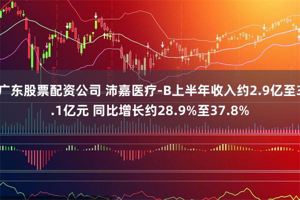 广东股票配资公司 沛嘉医疗-B上半年收入约2.9亿至3.1亿元 同比增长约28.9%至37.8%