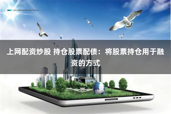 上网配资炒股 持仓股票配债：将股票持仓用于融资的方式