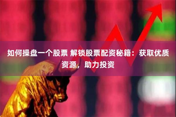 如何操盘一个股票 解锁股票配资秘籍：获取优质资源，助力投资